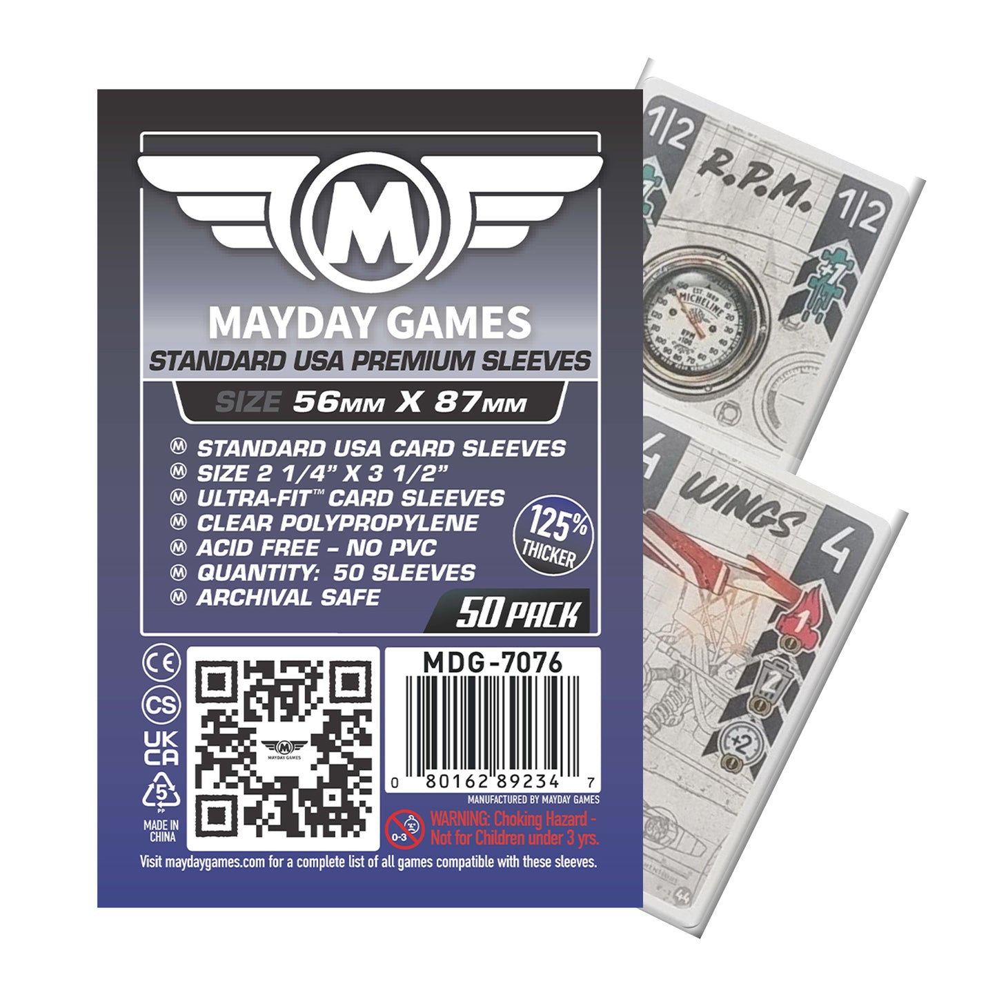 Standard USA Card Sleeves (56x87mm)