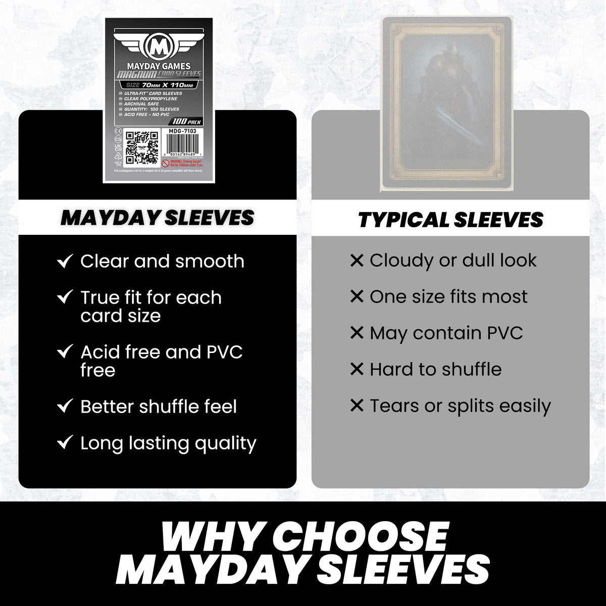 "Lost Cities" Card Sleeves - Magnum Ultra-Fit  (70x110mm)