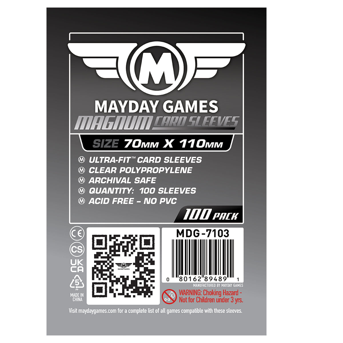 "Lost Cities" Card Sleeves - Magnum Ultra-Fit  (70x110mm)
