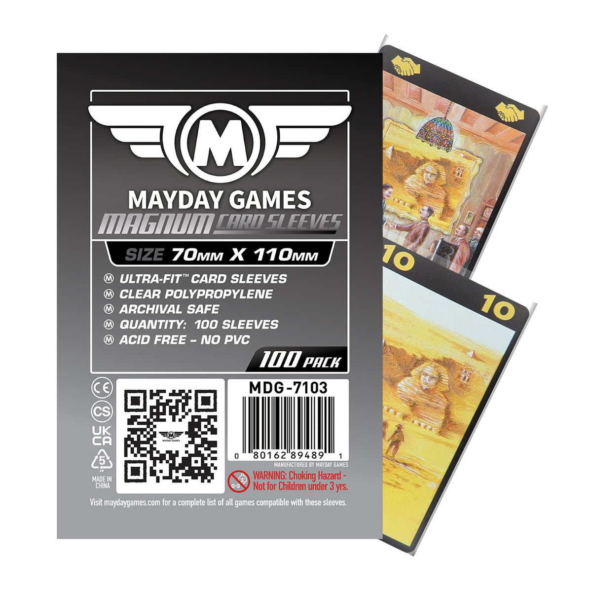 "Lost Cities" Card Sleeves - Magnum Ultra-Fit  (70x110mm)