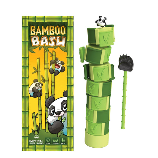 Bamboo Bash 2-8 Player Panda Dexterity Game