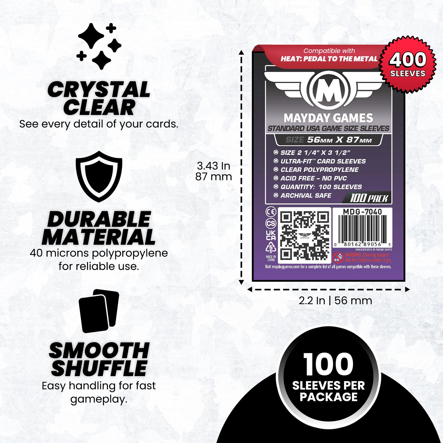 "Heat: Pedal to the Metal" Compatible Card Sleeve Bundle