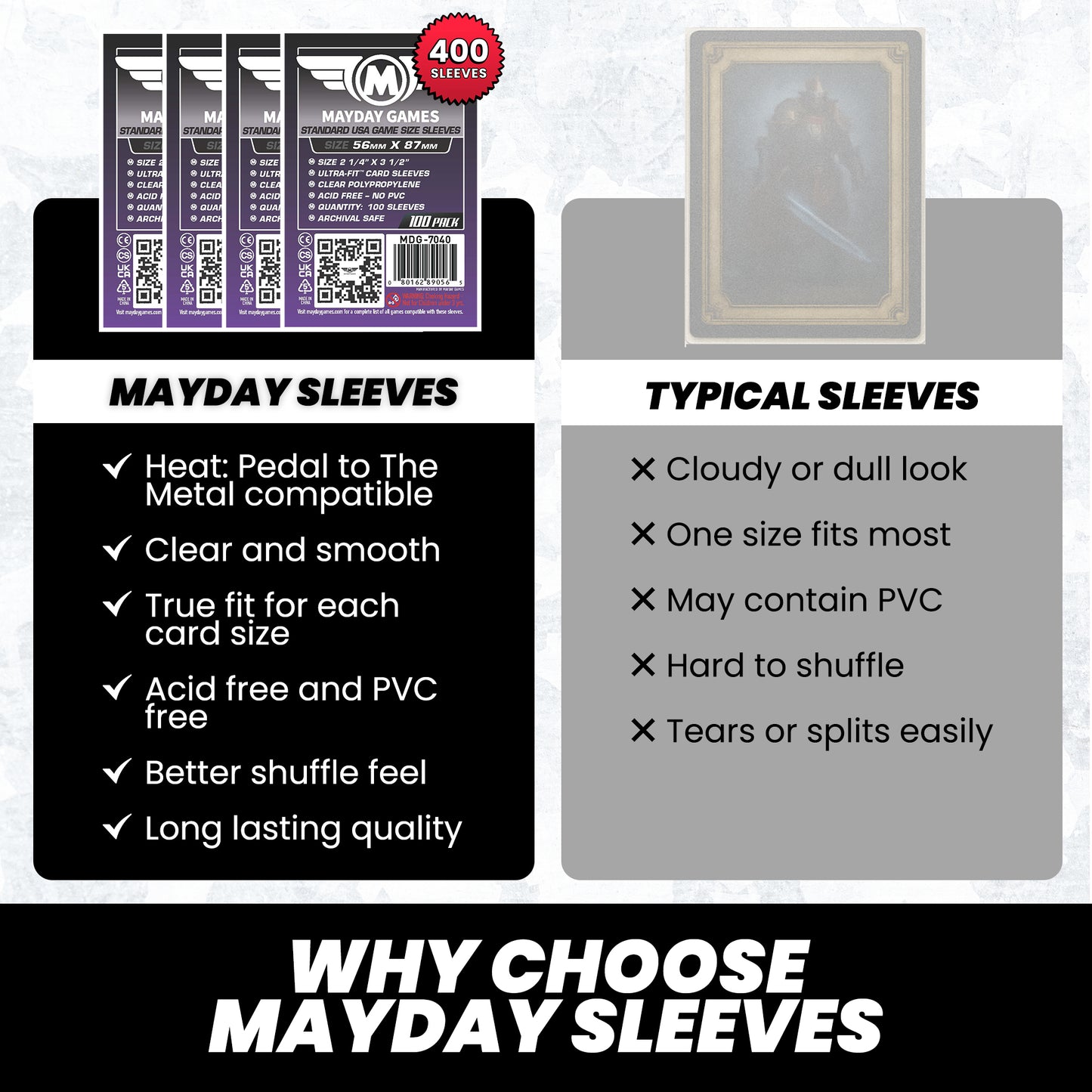 "Heat: Pedal to the Metal" Compatible Card Sleeve Bundle