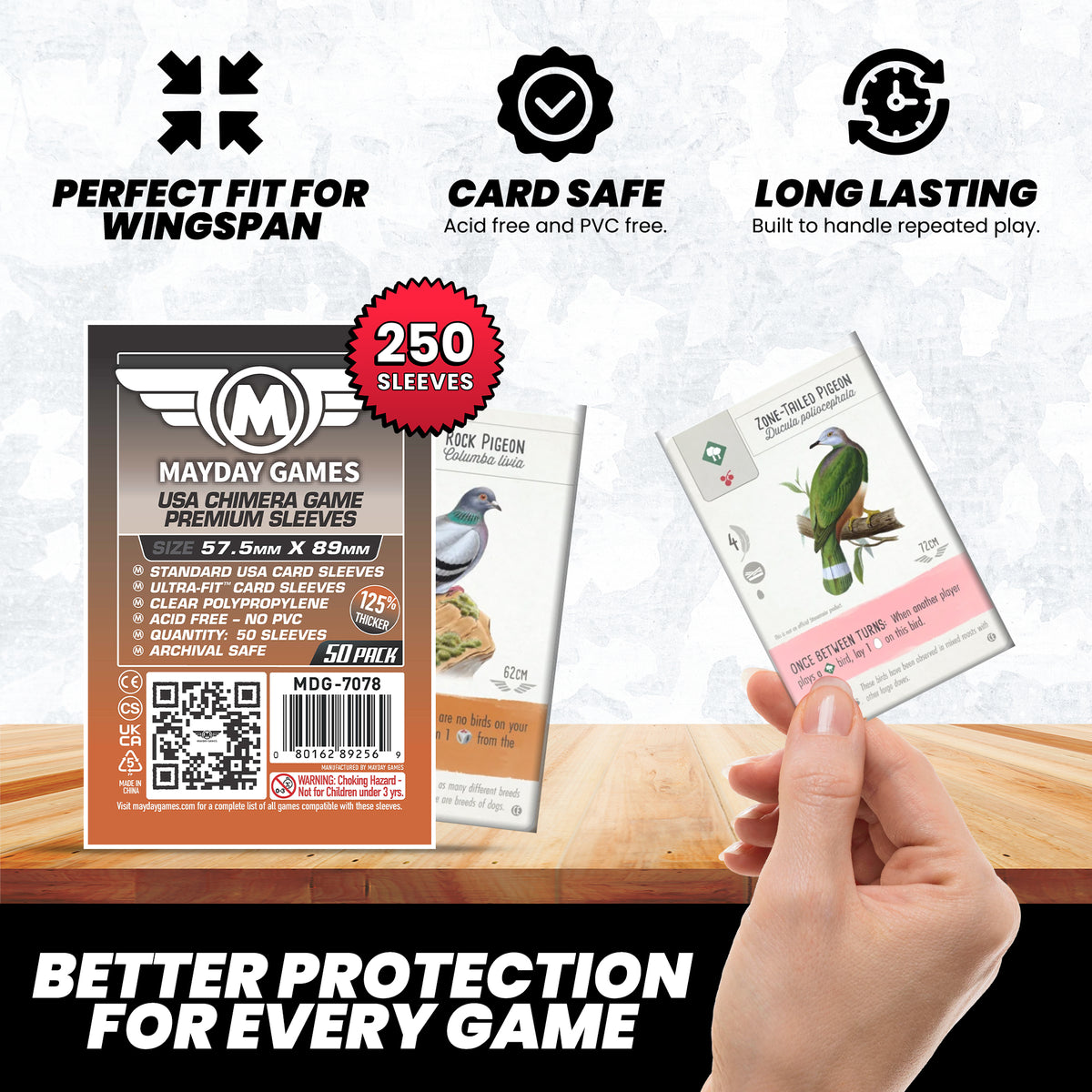 "Wingspan" Compatible Card Sleeve Bundle