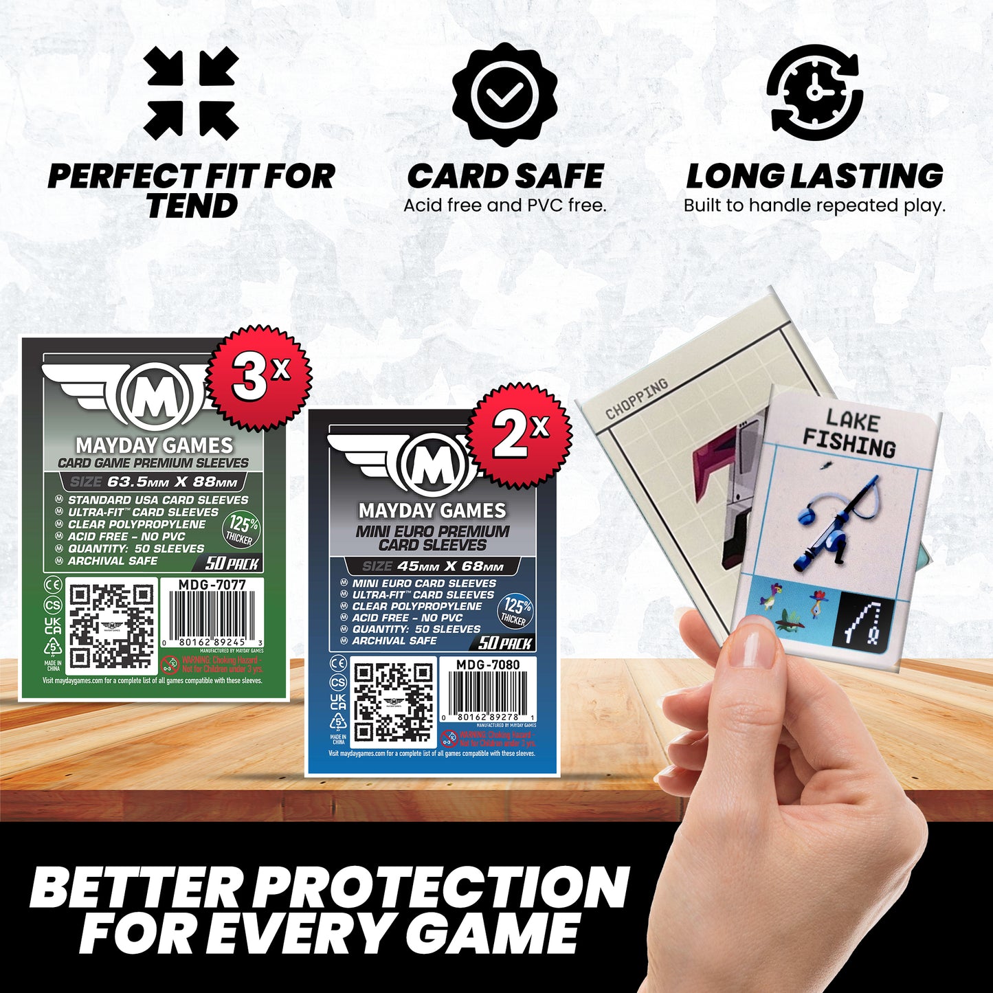 "Tend" Compatible Card Sleeve Bundle