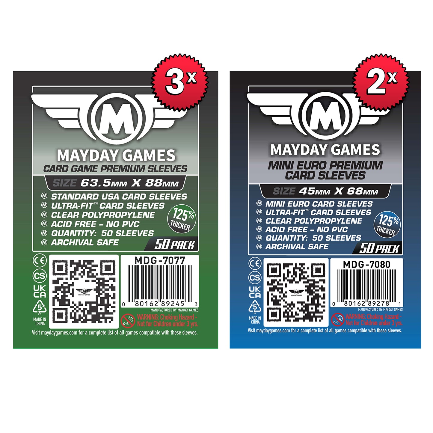 "Tend" Compatible Card Sleeve Bundle