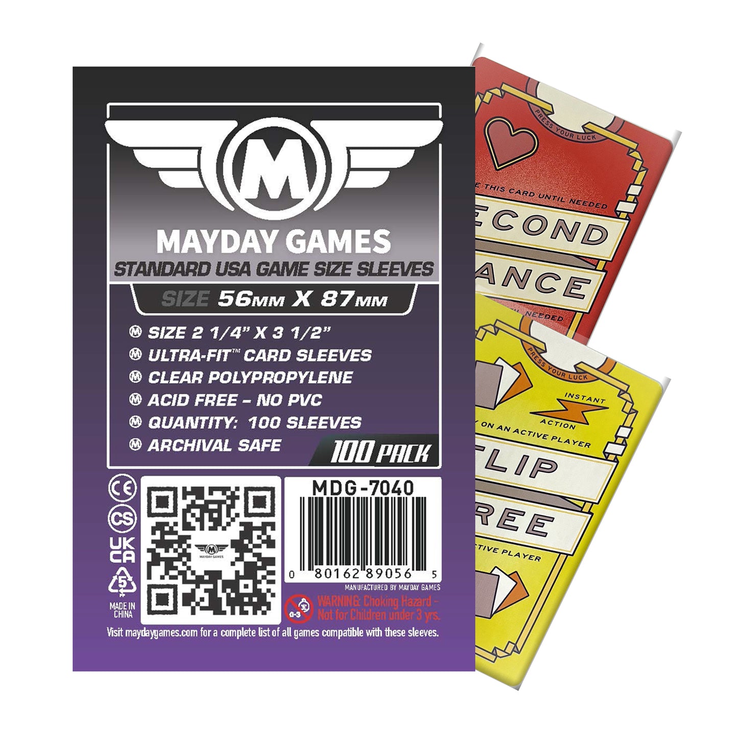 "Flip 7" Compatible Card Sleeve Bundle