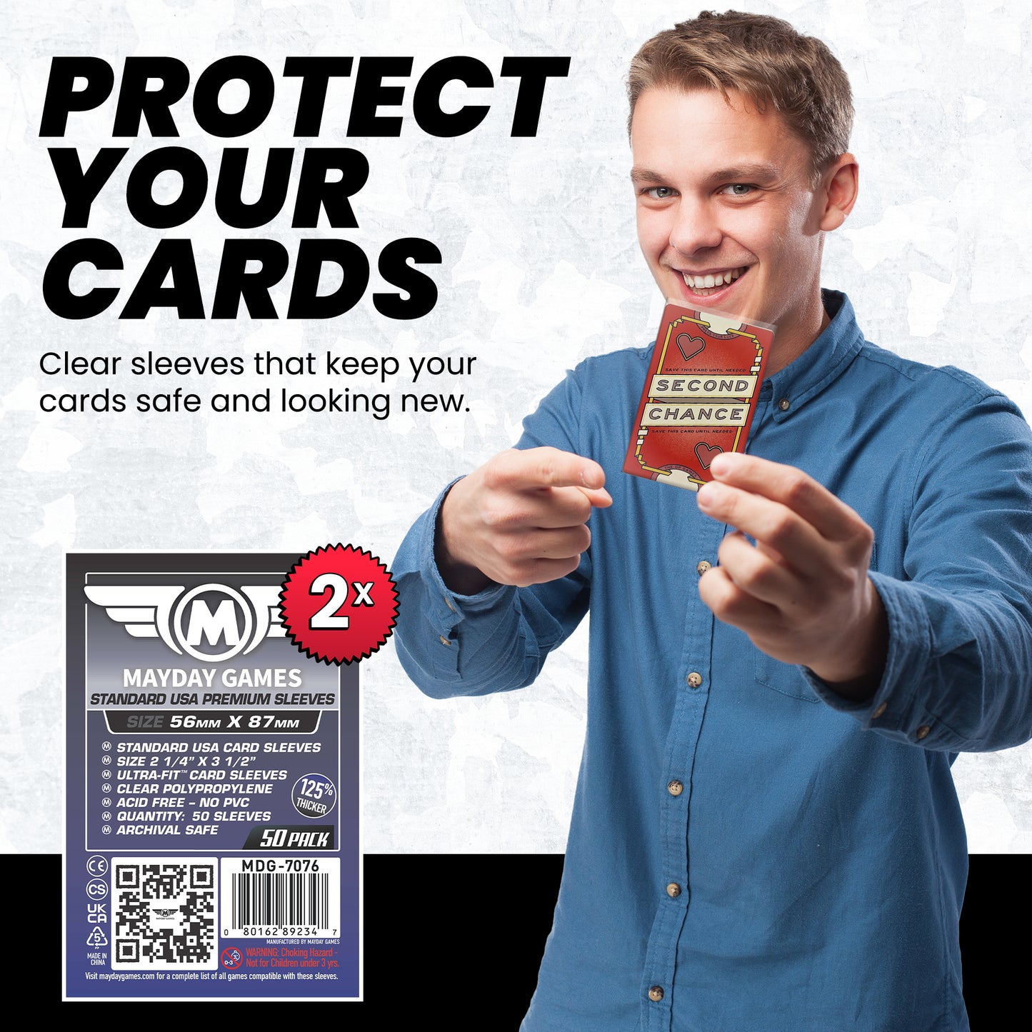 "Flip 7" Compatible Card Sleeve Bundle