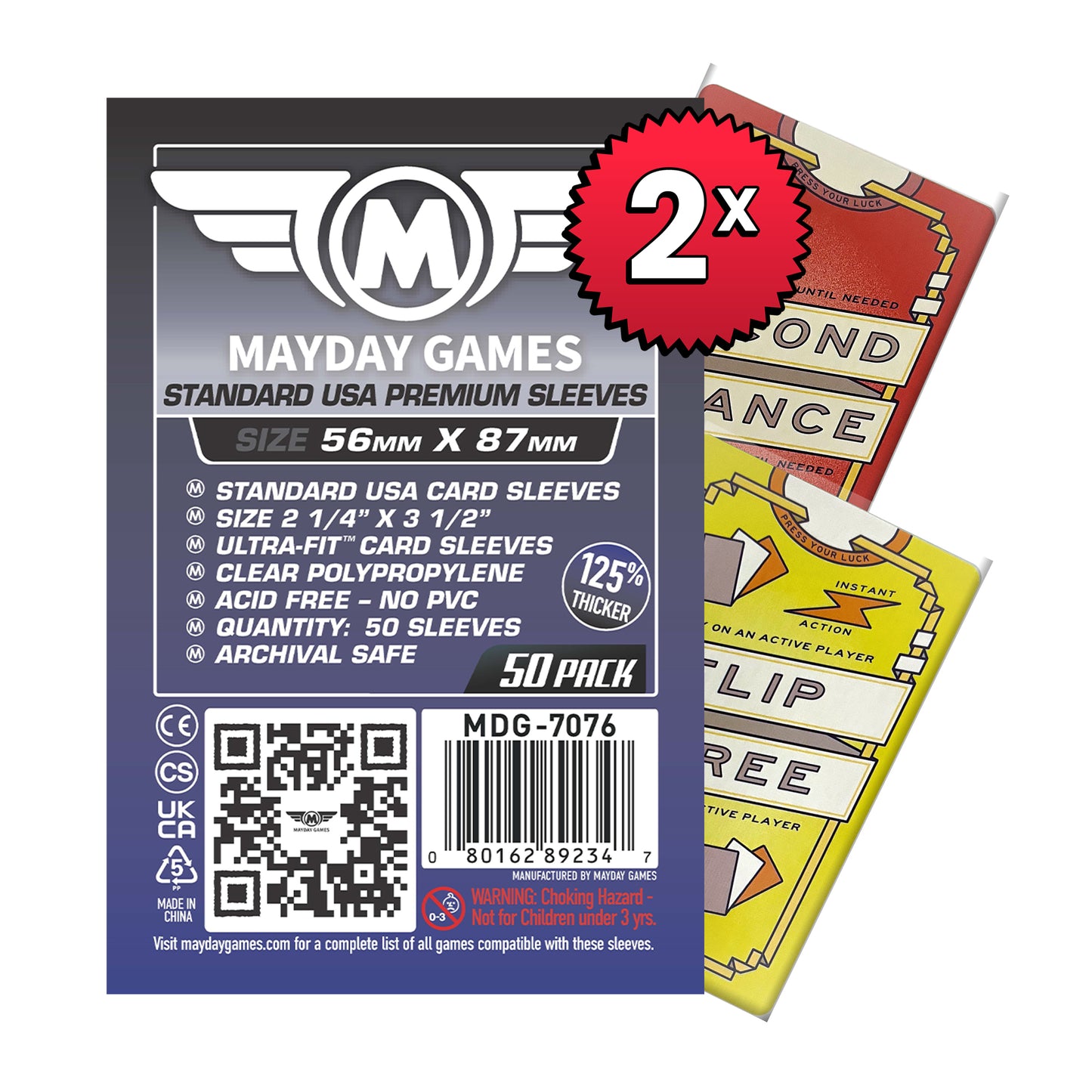 "Flip 7" Compatible Card Sleeve Bundle