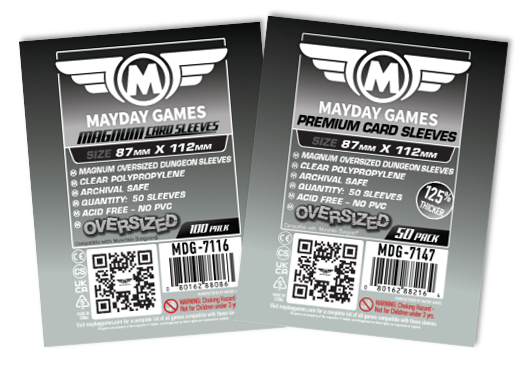 Munchkin Dungeon Card Sleeves - Magnum Oversized (87x112mm)