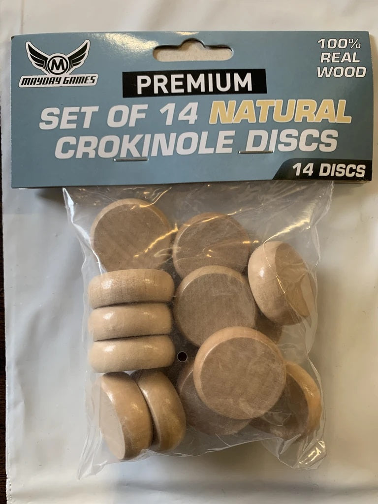 14 Count Standard Crokinole Discs (Choose from 9 colors)