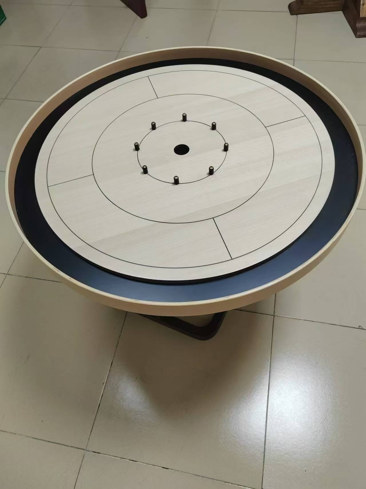 Crokinole ELITE Edition Hardwood Board (2024 Edition) in Mahogany or Beech