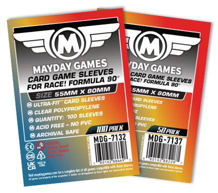 "Race! Formula 90" Card Sleeves - Ultra Fit (55x80mm)