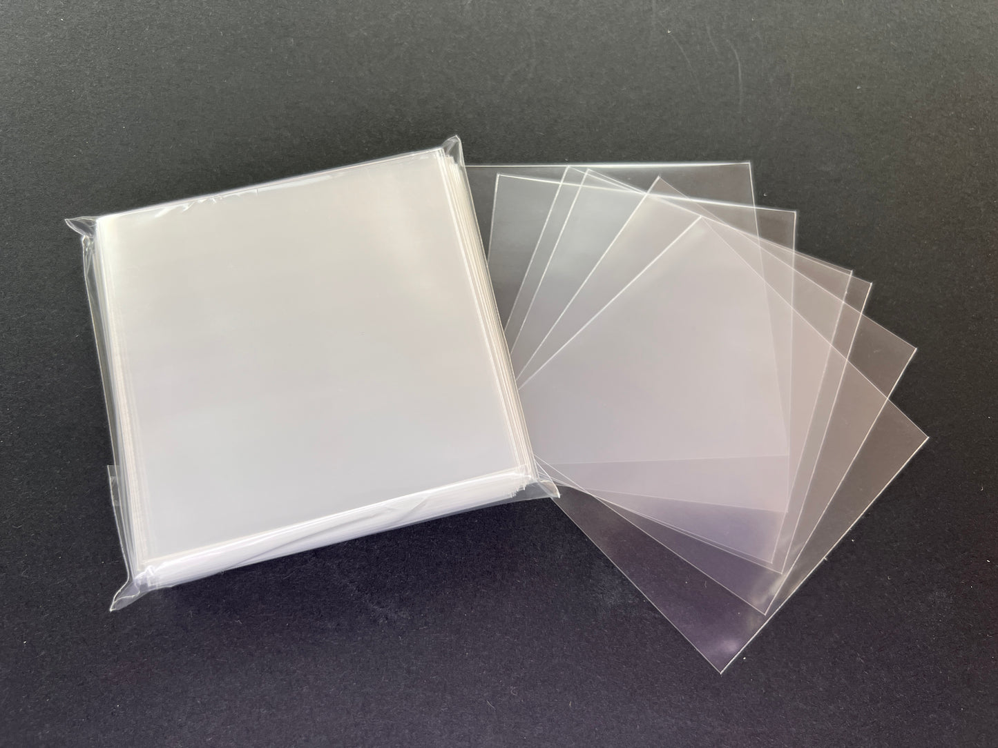 Small Square Game Card Sleeves (70x70mm) 110 Pack, 60 Micron, SKS-8812