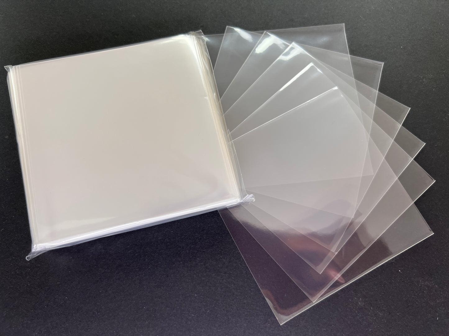 Medium Square Card Sleeves (80x80mm) 110 Pack, 60 Micron, SKS-8815