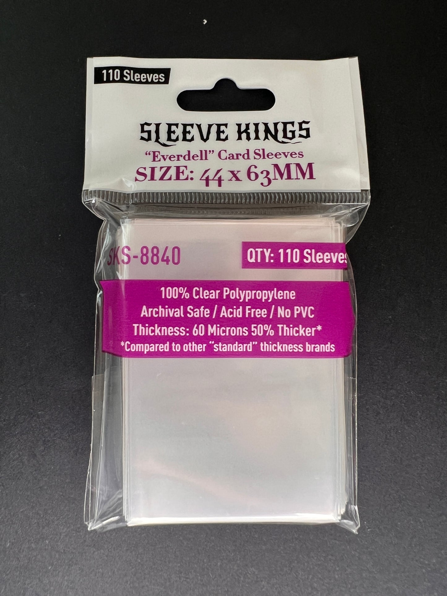 '"Etherfields Mini Compatible" Sleeves (44 X 63 MM) - 110 Pack, SKS-8840