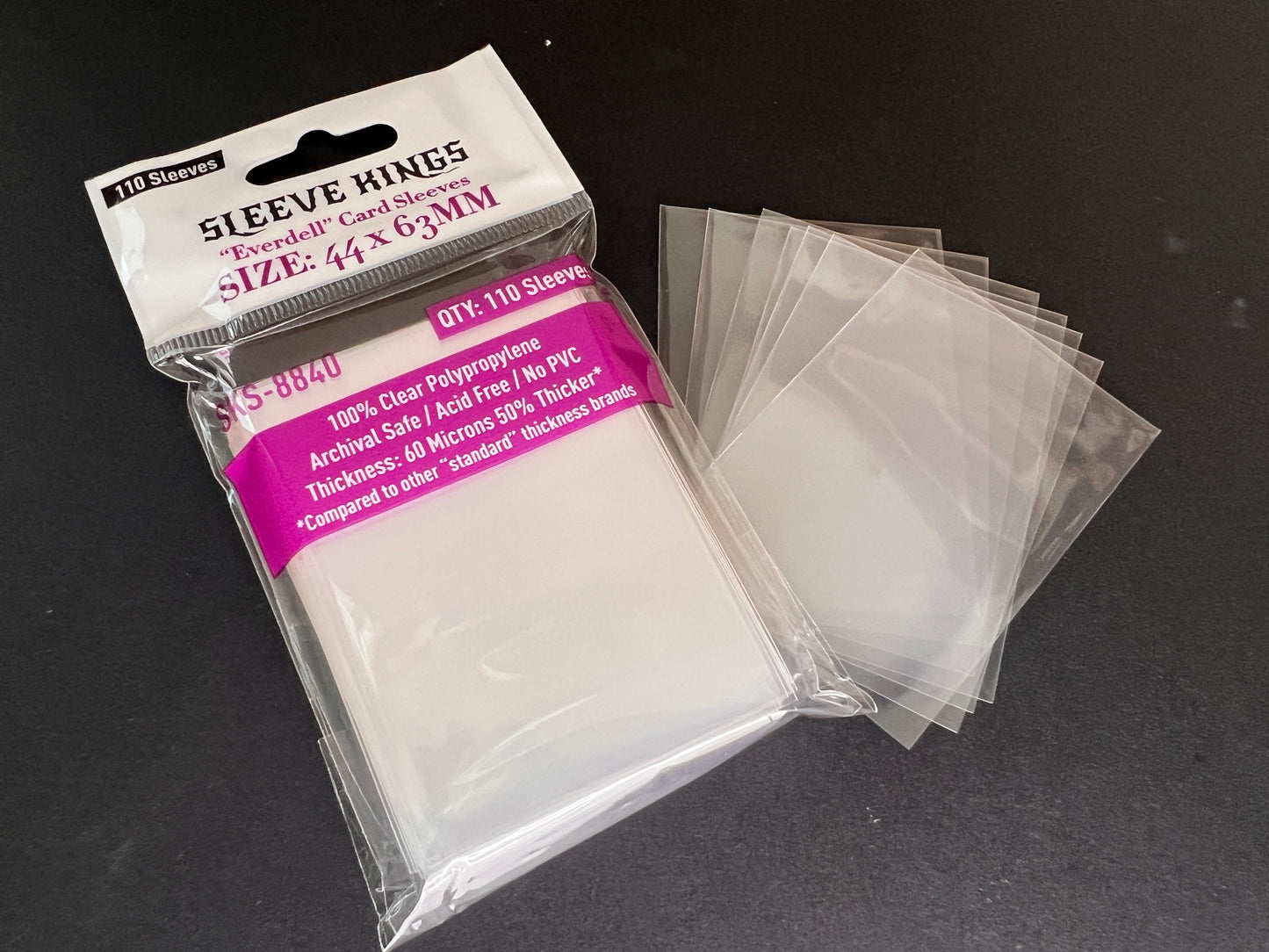 '"Etherfields Mini Compatible" Sleeves (44 X 63 MM) - 110 Pack, SKS-8840