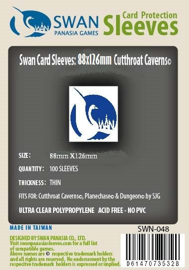 88x126mm -100 pack, Thin Sleeves (SWN-048)