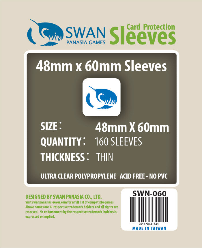 48x60mm -160 Pack, Thin Sleeves (SWN-060)