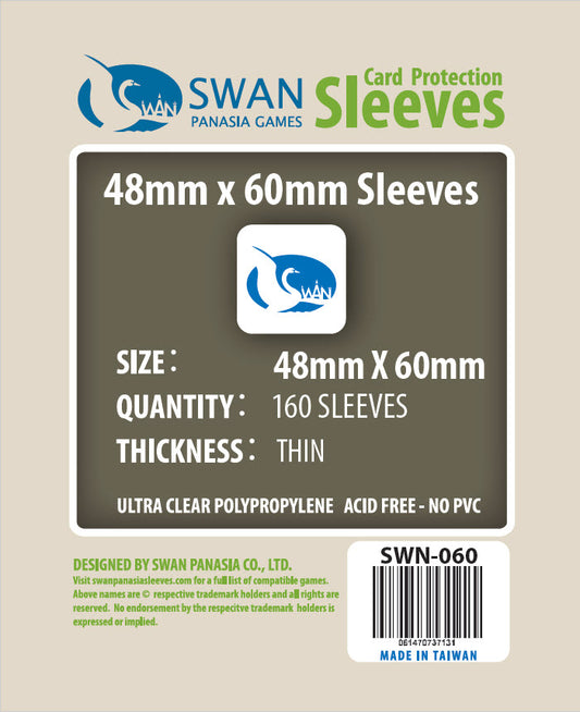 48x60mm -160 Pack, Thin Sleeves (SWN-060)