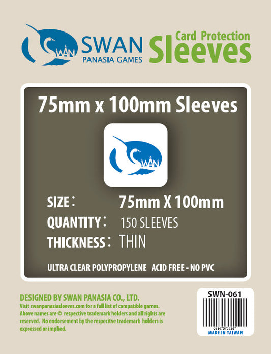 75x100mm-150 Pack, Thin Sleeves (SWN-061)