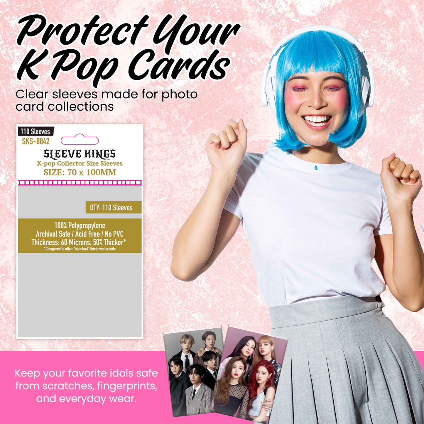 Kpop Collector Size (70 X 100 MM) 110 pack- SKS-8842