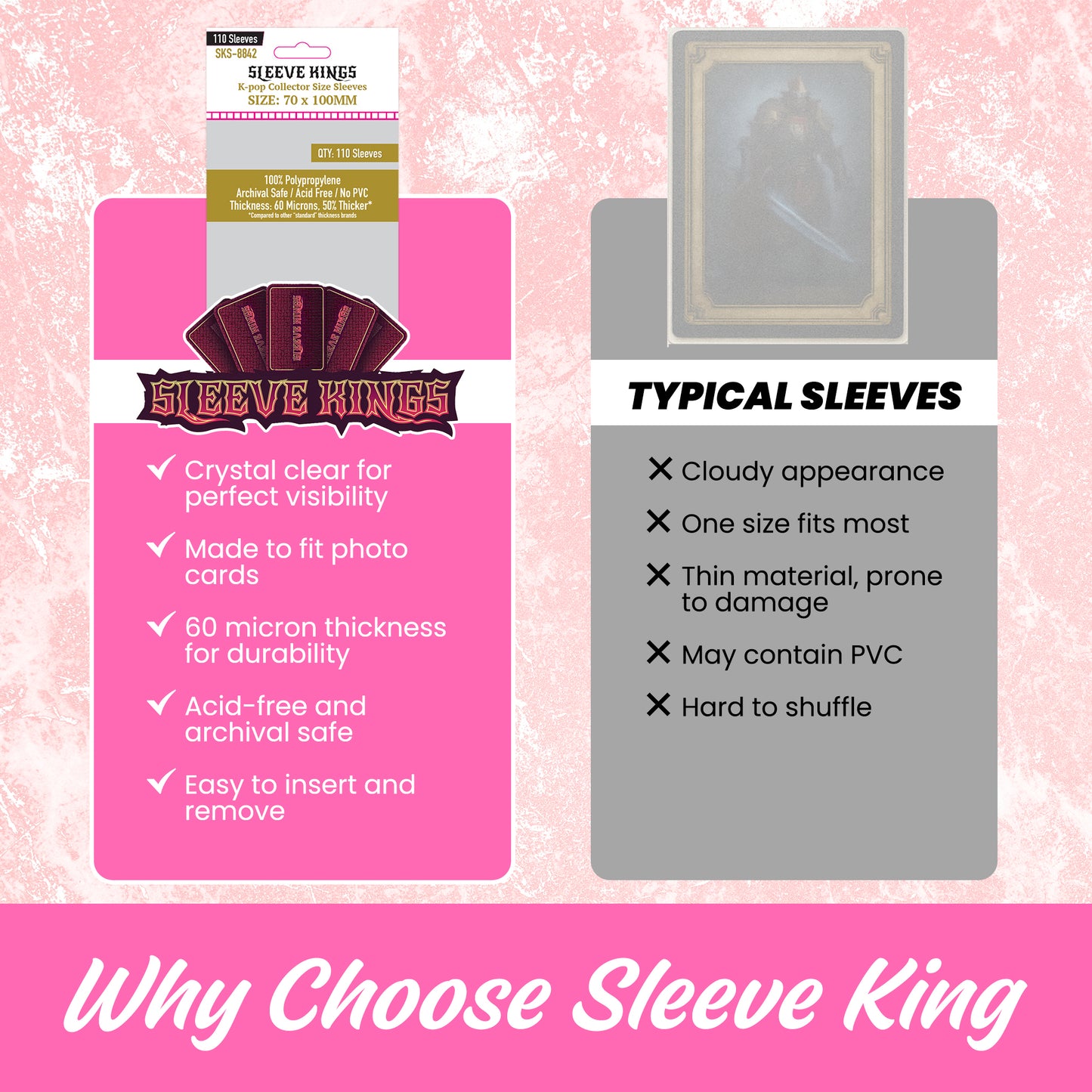 Kpop Collector Size (70 X 100 MM) 110 pack- SKS-8842