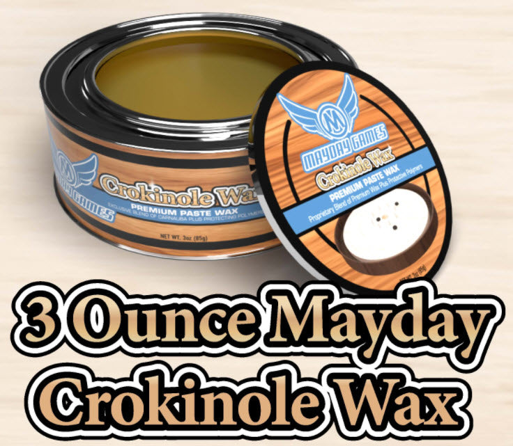 Mayday Games Crokinole Wax (3-ounce Tin)