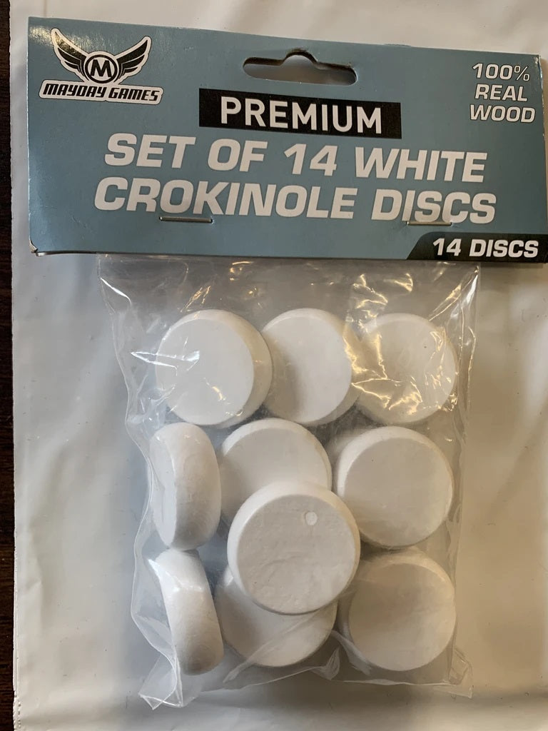 14 Count Standard Crokinole Discs (Choose from 9 colors)