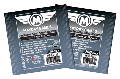 "Wyrmspan" Compatible Card Sleeves (57x57MM)
