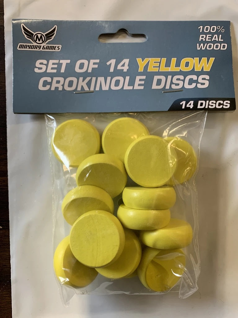 14 Count Standard Crokinole Discs (Choose from 9 colors)