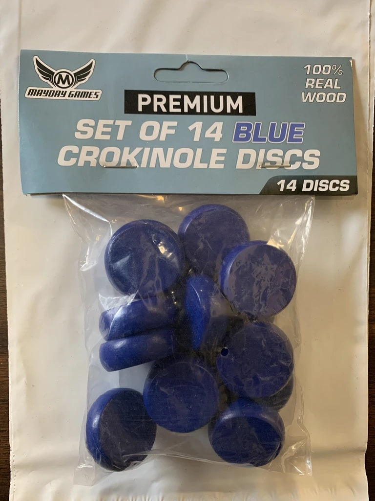 14 Count Standard Crokinole Discs (Choose from 9 colors)