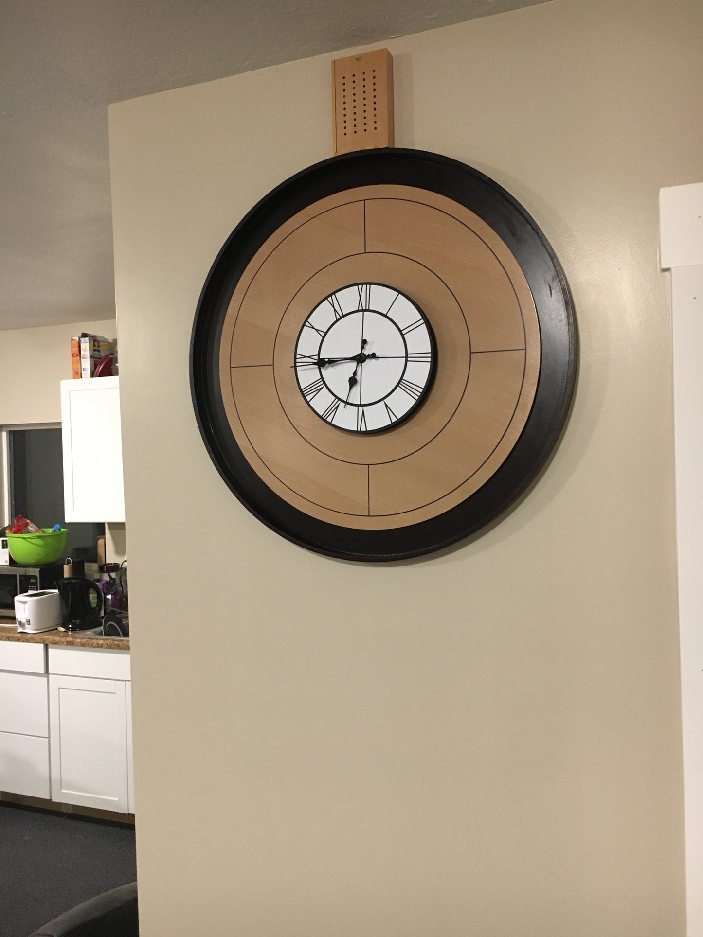 Clock Accessory for Crokinole