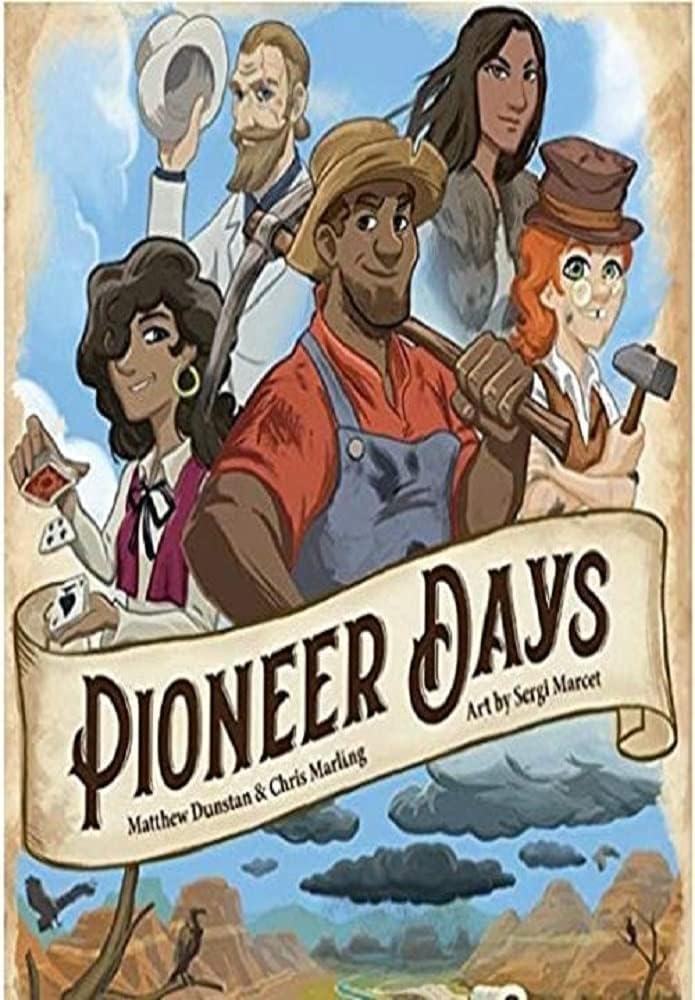 Pioneer Days Board Game (Out of Print)