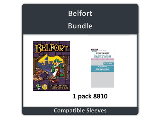 "Belfort (Anniversary or Standard Edition)" Compatible Sleeve Bundle (8810 X 1)