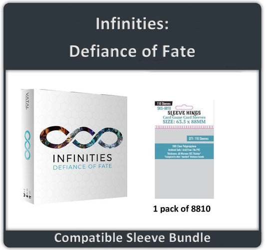 "Infinities: Defiance of Fate" Compatible Sleeve Bundle (8810 X 1) 