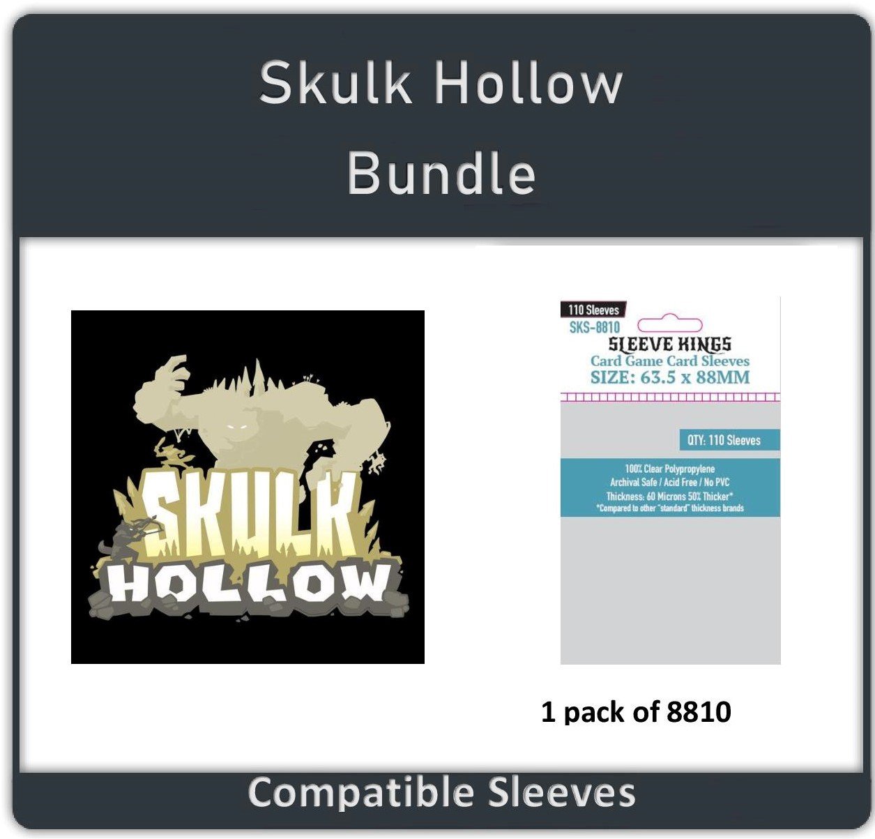 "Skulk Hollow" Compatible Sleeve Bundle (8810 X 1) 