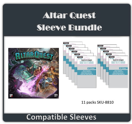 "Altar Quest" All In Compatble Sleeve Bundle (8810 X 11)