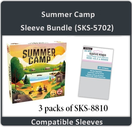 "Summer Camp" Compatible Card Sleeve Bundle (8810 x 3)