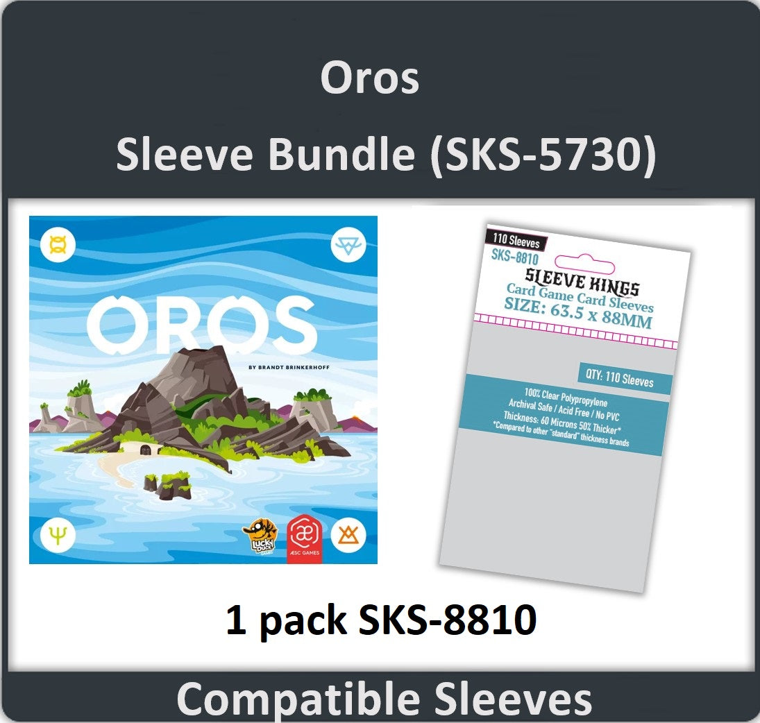 "Oros" Compatible Card Sleeve Bundle (8810 X 1)