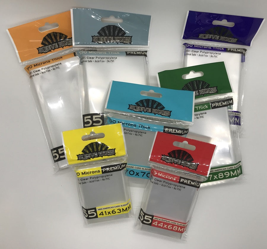 Premium Sleeve Starter Pack "Popular" w/ 190 Sleeves in 8 Skus  66% off MSRP!