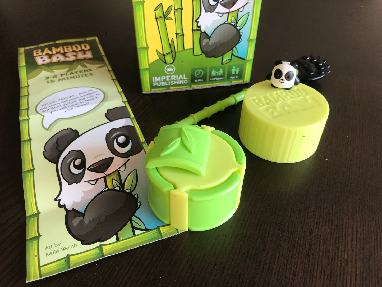 Bamboo Bash 2-8 Player Panda Dexterity Game