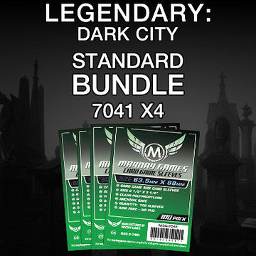 "Legendary: Dark City" Card Sleeve Kit - Standard Protection - Mayday Games - 2