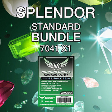 "Splendor" Card Sleeve Bundle - Standard Protection - Mayday Games - 2