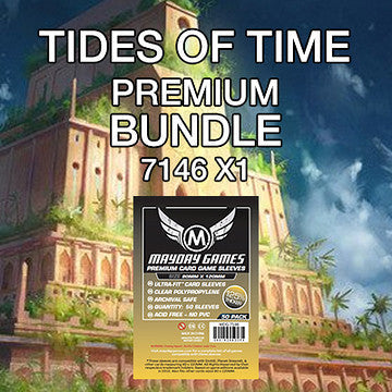 "Tides of Time" Card Sleeve Bundle - Premium Protection - Mayday Games - 2