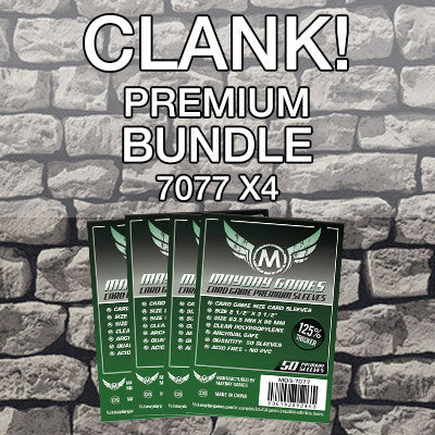 "Clank" Card Sleeve Bundle - Premium Protection - Mayday Games - 3