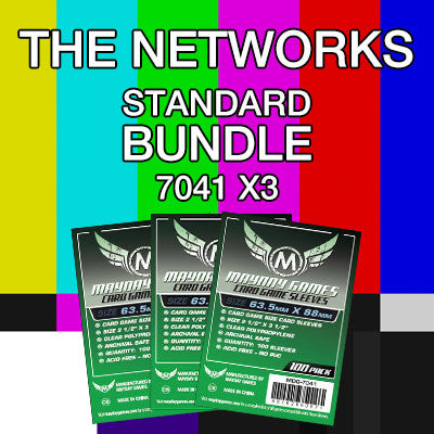 "The Networks" Card Sleeve Bundle - Standard Protection - Mayday Games - 2