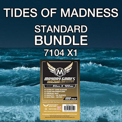 "Tides of Madness" Card Sleeve Bundle - Standard Protection - Mayday Games - 2