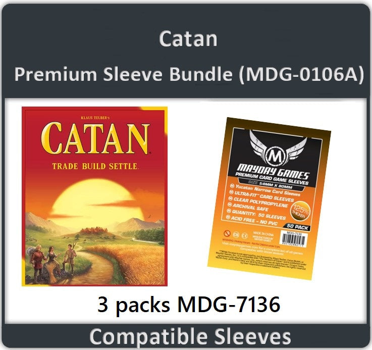 "Catan Compatible" Card Sleeve Bundle