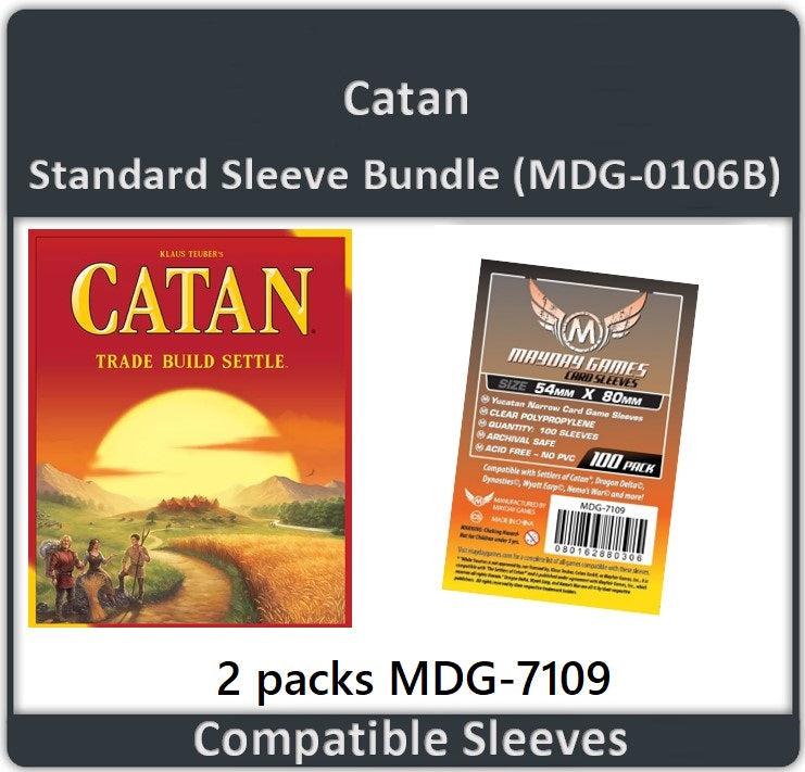 "Catan Compatible" Card Sleeve Bundle